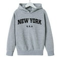 thumbnail image 4 of WOYY Toddler Boys Outfits New York Letter Print Hoodie Sweatpants Sweat Suit, Sizes 3-4T, 4 of 4
