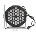 thumbnail image 3 of Efavormart 220V Auto Play Party Spotlight W/Remote, 36 LED DJ Stage Uplight, RGB Multi-Color Sound Activated Strobe Par Light, 3 of 10