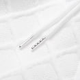 thumbnail image 4 of hotojiny Mens Short Sets Tracksuit 2 Piece Outfits Casual Summer Fashion Short Sleeve T Shirt and Textured Shorts for Workout(White,X-Large), 4 of 7