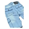 thumbnail image 5 of Bermuda De Mezclilla Para Hombre, Short De Mezclilla Cargo, 5 of 5