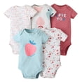 thumbnail image 1 of Set de 5 Pañaleros Ropa de bebe Niño Niña Algodón Suave Dara Baby  Beb001, 1 of 6