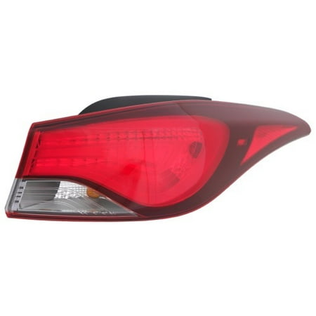 03 Hyundai Elantra Tail Light Go-Parts » 2014 Hyundai Elantra Coupe Rear Tail Light Lamp Assembly / Lens / Cover - Right (Passenger) Side Outer 92402-3X230 HY2805130 Replacement For Hyundai Elantra Coupe ()