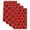 Red, variant on Red Geometric Kitchen Towels Set of 2, Modern Morocco Abstract Art Absorbent Dish Towels for Kitchen, Microfiber Hand Towel, Quick Drying Tea Towel for Cleaning Decorative Dishcloths