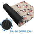 thumbnail image 6 of Long Mouse Pads for Desk,Beige Cow Head Pattern Desk Mats on Top Of Desks, Desk Mouse Pad Extra Large with 3mm Non-Slip Base and Stitched Edge for Gaming,Office,Work,Home 31.5"x11.8", 6 of 6