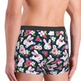 thumbnail image 4 of Bingfone Rabbit And Rose Men's Underwear - Casual Stretch Boxer Briefs-XX-Large, 4 of 7