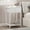 White, variant on Hanyu End Tables Bedroom, Night Stand with Drawers,  nightstand, Nightstand with Fabric Bins, Bedside Table End Table for Bedroom, Closet, Entryway, College Dorm, Rustic Brown LNT0061BR