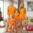 thumbnail image 3 of Funicet Christmas Pajama Set,Parent-Child Hallowmas Set Printed Home Wear Pajamas Two-Piece Set, 3 of 3