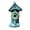 B, variant on Bird Feeders Outdoor Teapot-Shaped Wild Bird Food and Water Station with Perch Weatherproof Decorative Bird Barh Hummingbird Feeder for Outdoor Garden and Patio