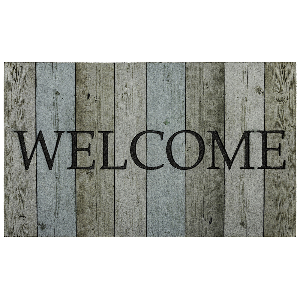 Mohawk Home Welcome Wood Rubber Doormat 18x30