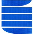 thumbnail image 3 of Diamond Grade Night Visibility Warning Tape Car Trunk Reflective Strips 6 Pieces Blue Reflective Rear Bumper Sticker Pieces Blue, 3 of 5