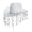 White, variant on Cowboy Hat2 Hat Fringe Cowboy Hat Western Hat Glitter Cowboy Hat for Men Women Party Black