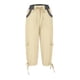 thumbnail image 4 of Pantalones capri cargo de verano Umfun para mujer, pantalones casuales elásticos de cintura alta, pantalones holgados de playa, pantalones cortos con cordón para vacaciones, 4 of 5