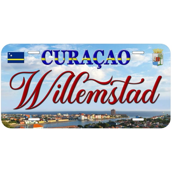 Willemstad TAG02 Curacao Novelty Car License Plate