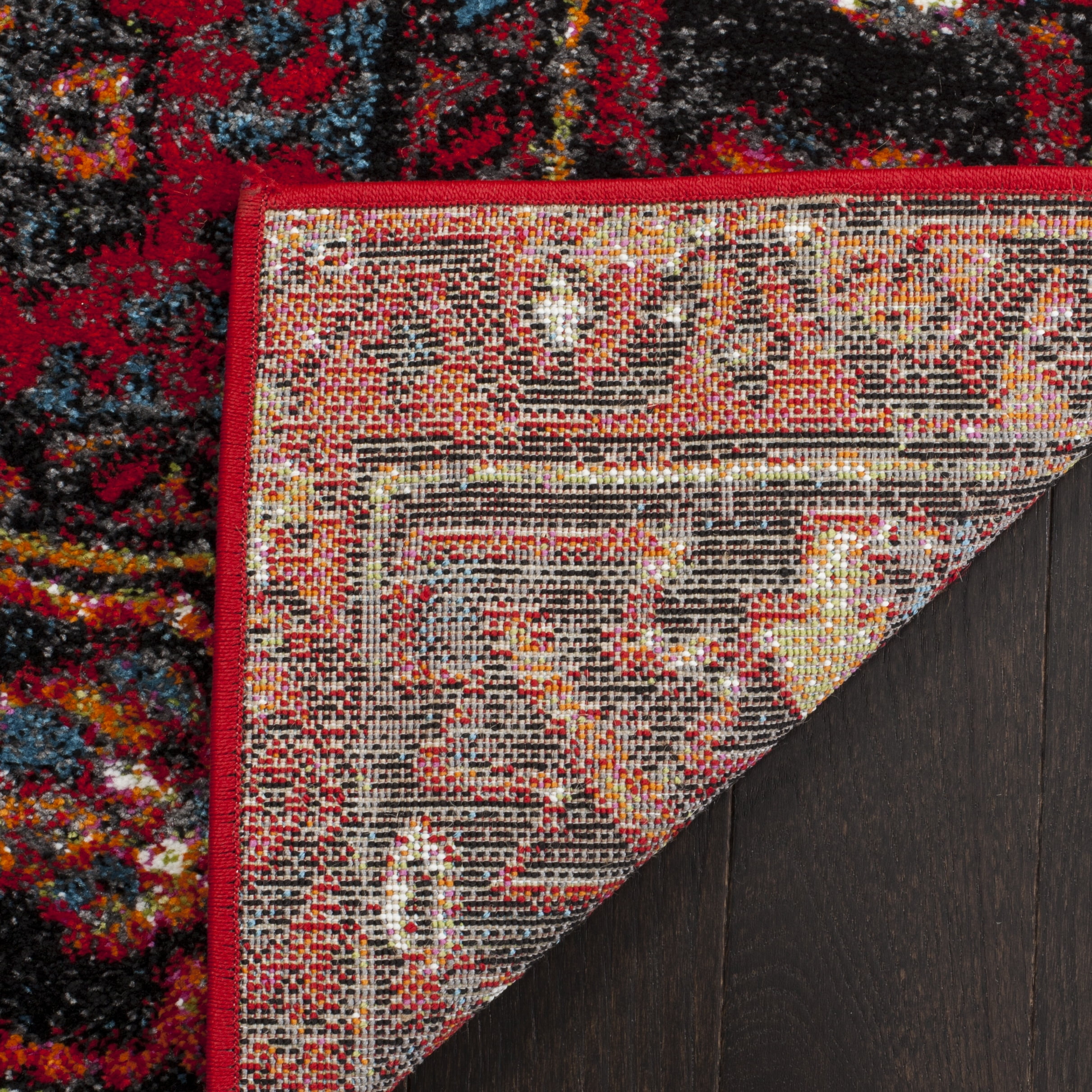 Safavieh Vintage Hamadan Dania Oriental Area Rug, Red/Multi, 6'7" x 9'