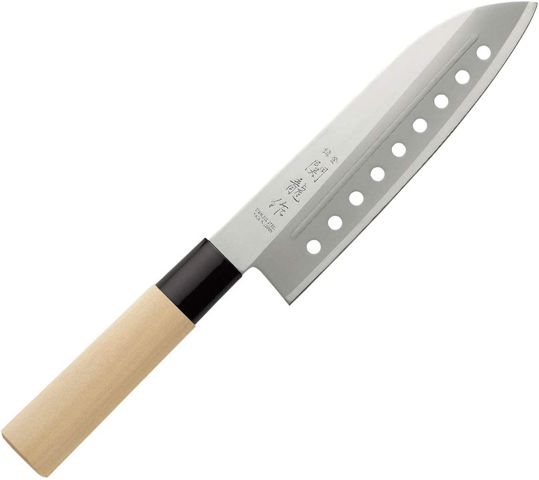 SEKIRYU SR110 Japanese Kitchen Cooking Chef Sushi Santoku Knife with