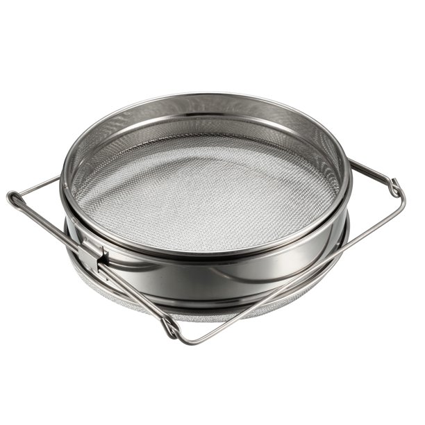 Honey Strainer Filter, Double Sieve Stainless Steel Beekeeping