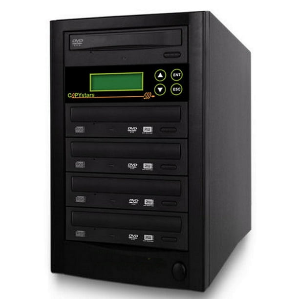 Copystars DVD Duplicator SATA 1 to 4 Asus EGreen 24x Burner CD DVD