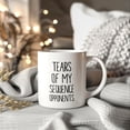 thumbnail image 2 of Funny Board Game Mug, Tears of My Sequence Opponents, 11oz or 15oz Ceramic White Coffee Cup, 2 of 10