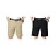 thumbnail image 3 of sweethay Pantalones cortos de verano para hombre, fajas que combinan con todo, accesorio informal de moda de negocios, quintos pantalones Prendas para la parte inferior del cuerpo negro treinta y ocho, 3 of 5