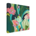 thumbnail image 2 of June Erica Vess 'Tropical Celebration I' Canvas Art, 2 of 3