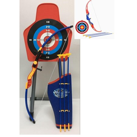 Paradise Treasures Sport Archery Set With Target Stand Quiver and Laser beam attachment