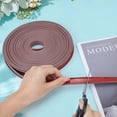 thumbnail image 3 of TPE Self-Adhesive Flexible Molding Trim Ceiling Molding Wall Trim for Furniture Sienna 19x2mm about 8m/roll, 3 of 5