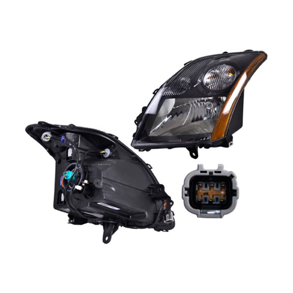 Faro DEPO Sentra 2007 A 2010 Nissan Izq Fdo Negro