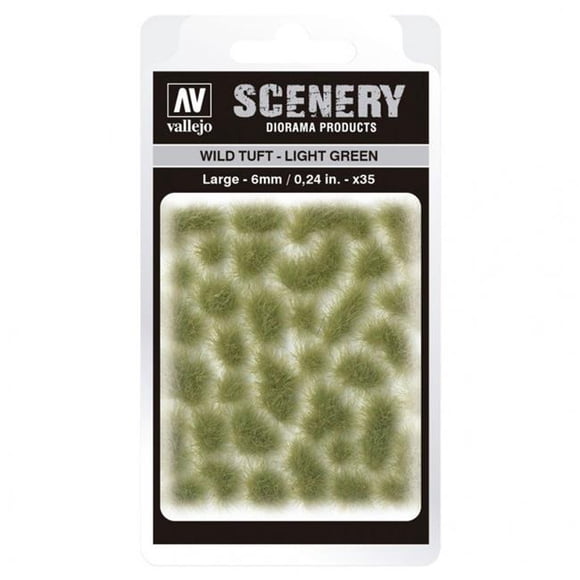 Acrylicos Vallejo VJPSC417 Wild Tuft Light Green Large Scenery