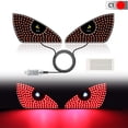 thumbnail image 1 of 2pcs Eyes Car Light Car Rear Window Advertisement Emoticon Car Sticker Usb, 1 of 10