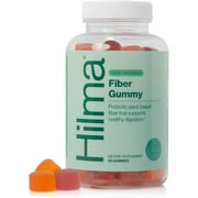 Hilma Prebiotic Fiber Gummies – Daily Fiber Supplement, Gummies for Adults – Supports Gut Health for Women & Promotes Regularity – Citrus & Berry Natural Flavor – FSA Eligible, 60 Count