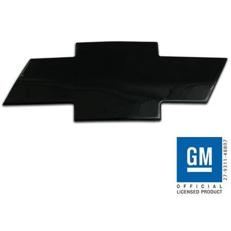 rear black chevy bowtie