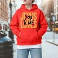 thumbnail image 2 of Ccpelsie Kids Hoodies for Boys Oversized Long Sleeve Sweatshirt Gradient Boys Pullover Tops(Red,6-7 Years), 2 of 5