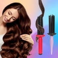 thumbnail image 2 of Air Volume Hair Fluffy Styling Curler Comb Hair Curler Comb Heatless Curling Roller Salon Hair Styling Tools, 2 of 9