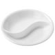thumbnail image 1 of Plato para mojar con divisiones Plato de salsa de soja de porcelana Cuenco de cerámica para mojar, 1 of 7