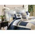 thumbnail image 2 of Sailing Twin Cotton Lightweight Machine Washable Reversible Quilt, 2 of 4