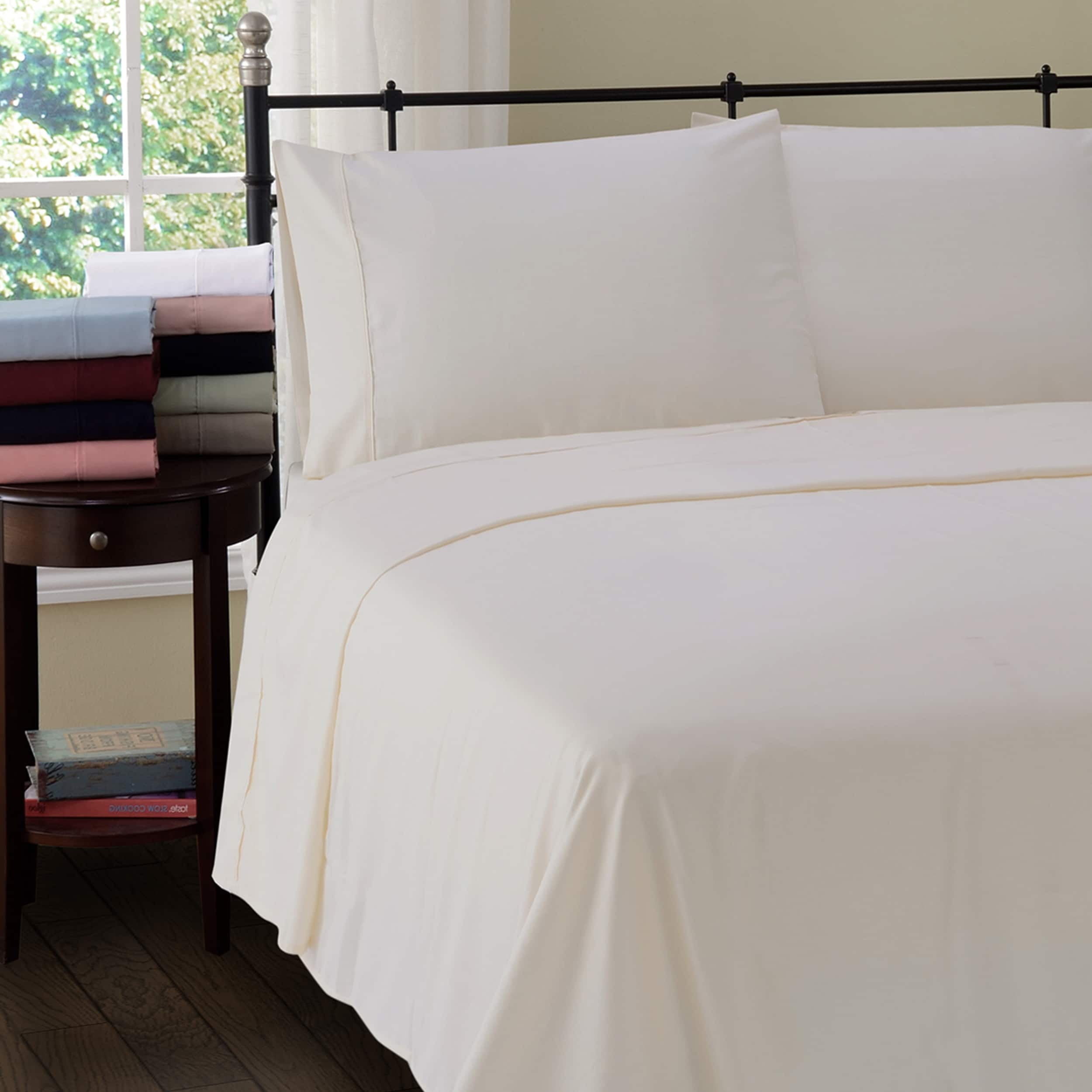 Superior 300 Thread Count Cotton Wrinkle Resistant Sheet Set