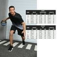 thumbnail image 4 of BUYJYA 3Pack Men's Workout Set Gym Clothes Active Shorts Shirt Set for Running Basketball Football and Daily Life,Size S-3XL, 4 of 7