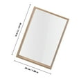 thumbnail image 4 of HINTRMENT Picture Frames Wood Memory Display Wall Photo Frame Brown 1Pack, 4 of 5