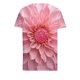 thumbnail image 5 of Top de Verano de las Mujeres, Cuello en V Moda Casual de Manga Corta Blusa, Primavera Y Verano Ligero Top, 5 of 9