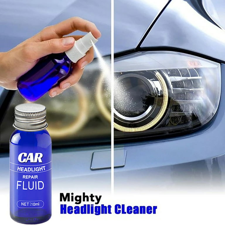 Hotbest Car Headlight Scratch U Protection Car Light Cleaner Headlight Restoration Kit, for Yellowing Scratches Blur Cracking Sensible(10ml/30ml/50ml)