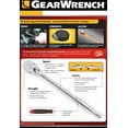 thumbnail image 3 of GearWrench 81029 - 1/4" Drive Standard Head Long Cushion-Grip Handle Ratchet, 3 of 3
