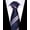 12615-235, variant on Men's Extra Long Silk Tie Woven Jacquard Classic Necktie for Big and Tall Business Wedding Formal Party Stripe Pattern