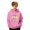 Pink, variant on Happy 100 Days of School Unisex Hoodies for K_ids - Funny Print Drop Shoulder Long Sleeve Sweatshirts, Casual Back to School Tops for B`oys & G`irls