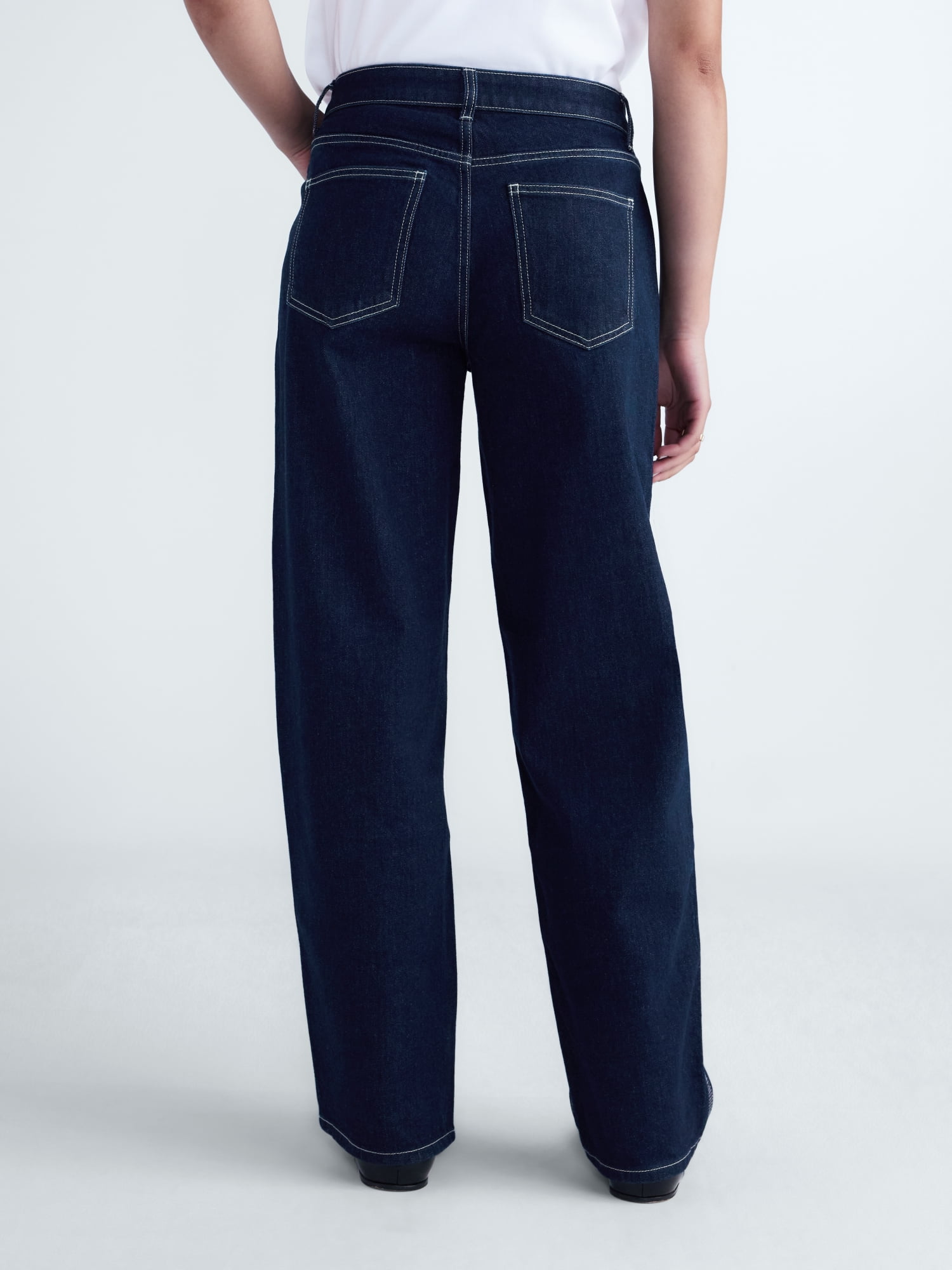 Free Assembly Women's and Women's Plus Midrise Boyfriend Jeans, 30" Inseam, Sizes 0-26W
