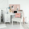 thumbnail image 4 of Basenji Checkerboard Pink Fabric Decorative Pillow, 4 of 4