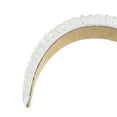 thumbnail image 7 of Unique Bargains Crystal Headband Rhinestone Hairband for Women 1.2 Inch Wide 1 Pcs White, 7 of 7