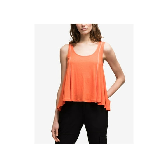 DKNY High Low Tank Top Desert Coral S