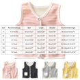 thumbnail image 6 of Quealent Baby Vest for Girls&Boys, Cotton Reversible Vest Coat for Spring & Autumn (Black, 4-5 Years), 6 of 8