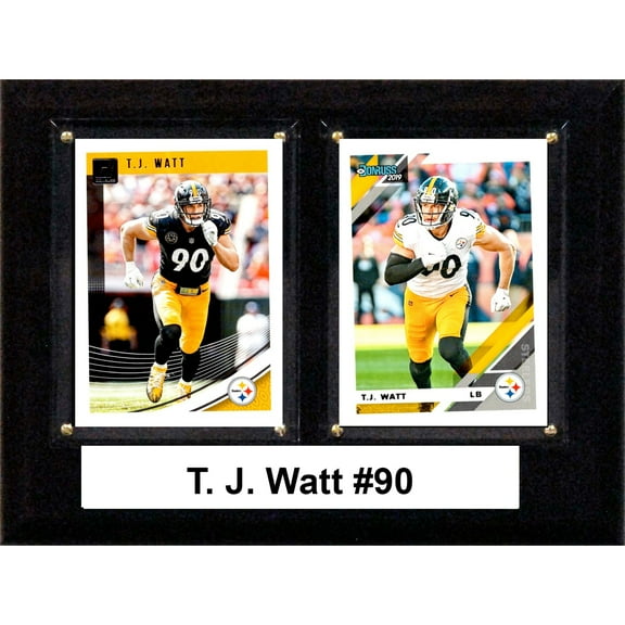 T.J. Watt Pittsburgh Steelers 6'' x 8'' Plaque