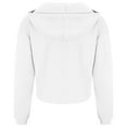 thumbnail image 2 of AWDis Just Hoods Womens Girlie Cropped Hoodie, 2 of 3
